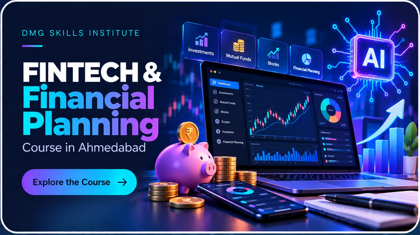FINTECH & Financial Planning course illustration